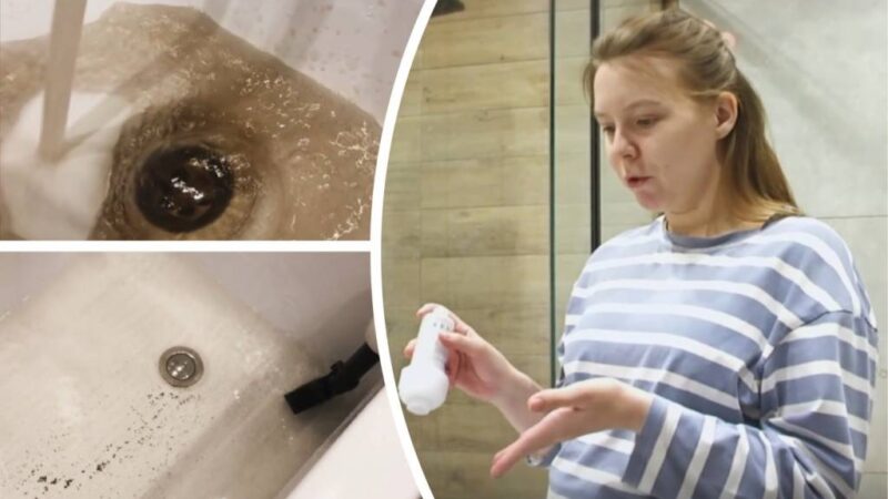 Под Новосибирском в новостройке из крана идет мутная вода