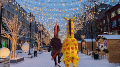 Новосибирцы пожаловались на аниматоров-вымогателей на Ленина