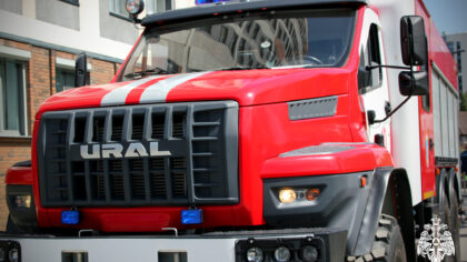 Новосибирец пострадал при пожаре в жилом доме на Вертковской