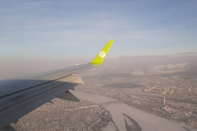 5 самолетов S7 опаздывают в Новосибирск