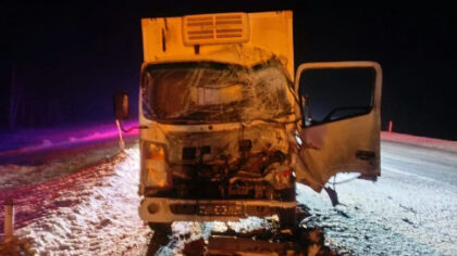 Водитель фуры погиб после жесткого ДТП под Новосибирском