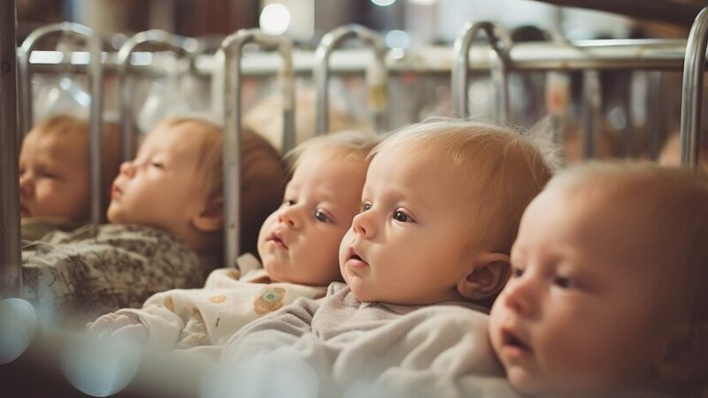 В Новосибирской области в 2024 году родились три тройни