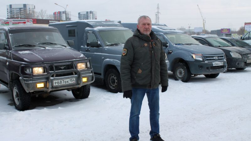 Новосибирцы отправят на Донбасс два бронированных внедорожника