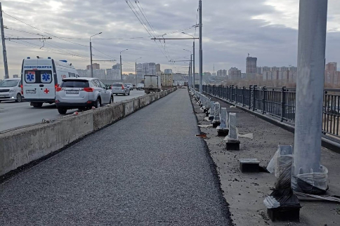 Подрядчику ремонта новосибирского моста не заплатили за работу